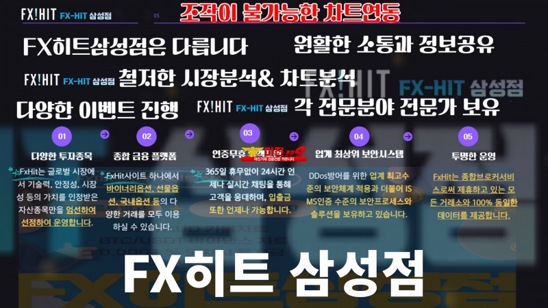 ⭐FX마진거래 FX히트!! FX히트삼성점 키움바이낸스차트완벽일치조작불가능단일차⭐