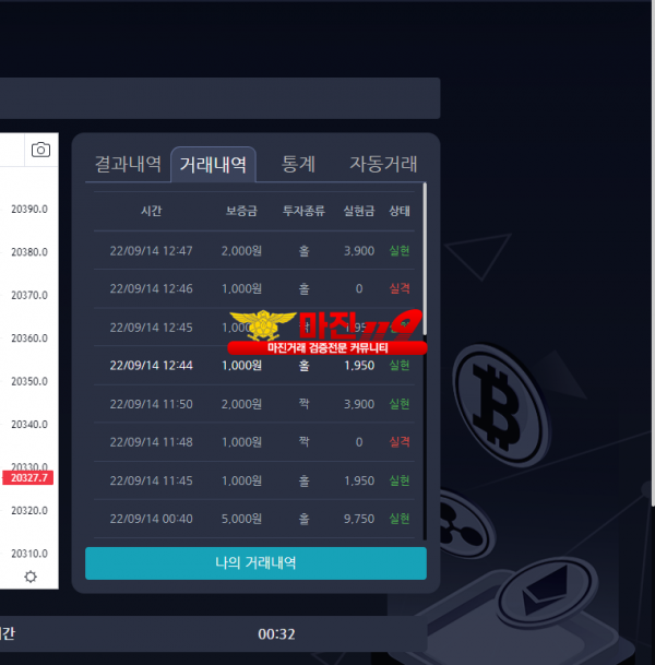 9/14 창성 777점 수익인증!