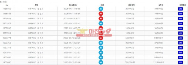 페이백점 수익인증 12연승