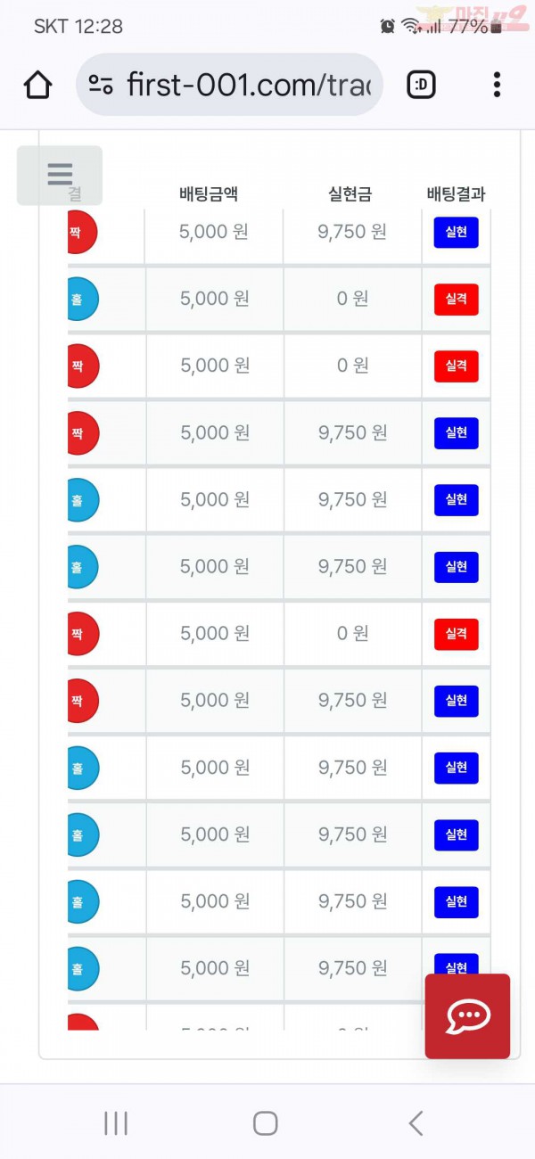 퍼스트 신뢰점 수익인증