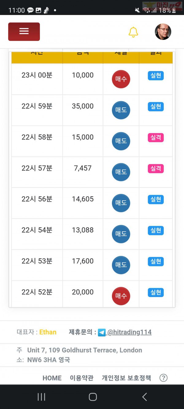 하이 국대점 수익인증