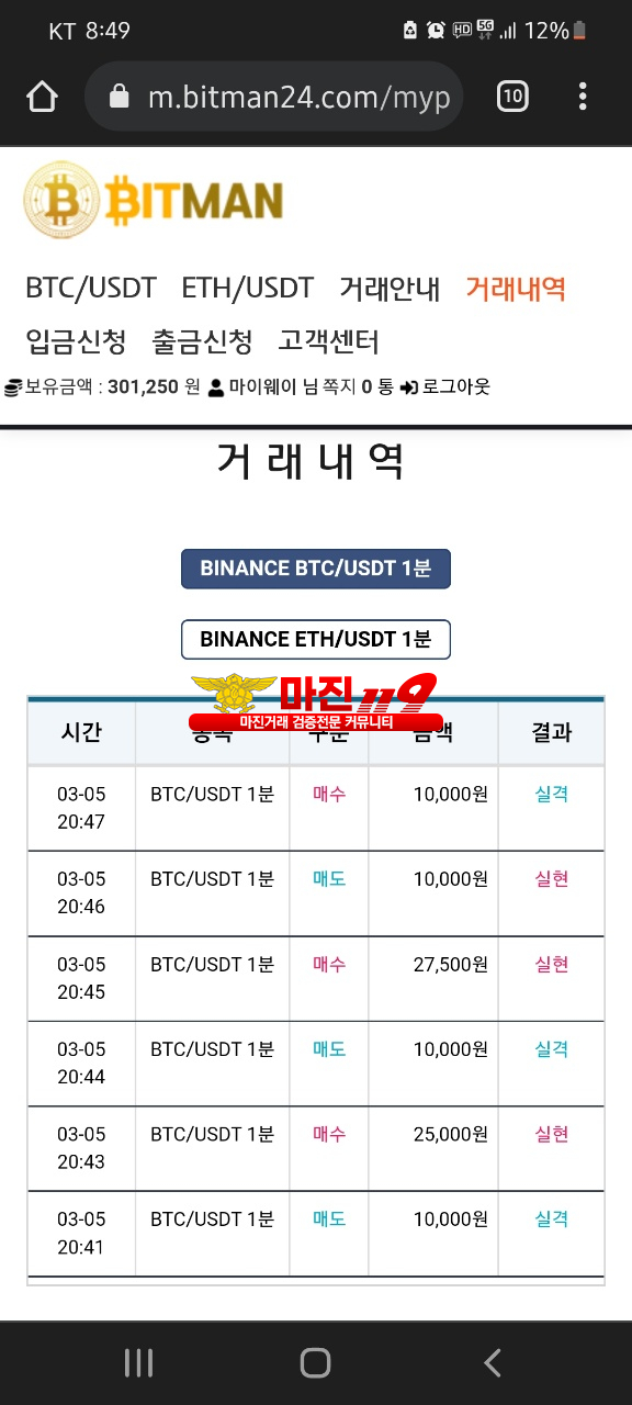 수익인증 통일지사