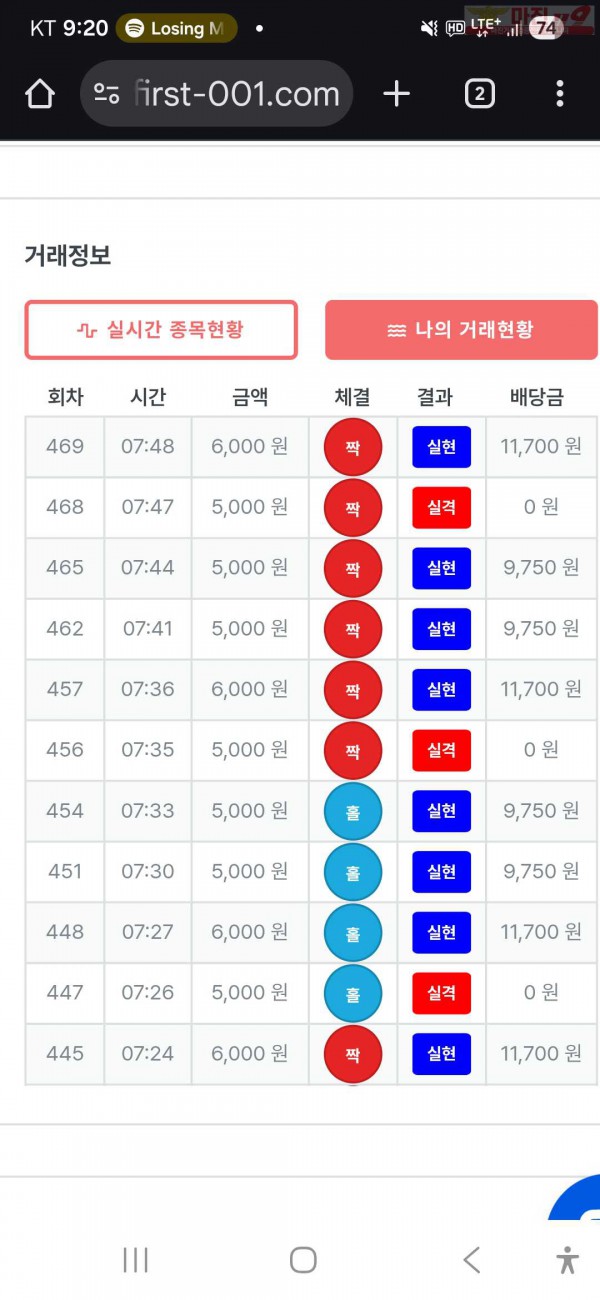 페이백점  수익인증
