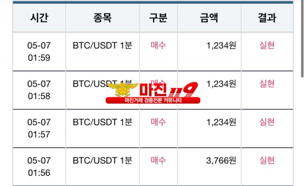 다이아몬드 수익인증