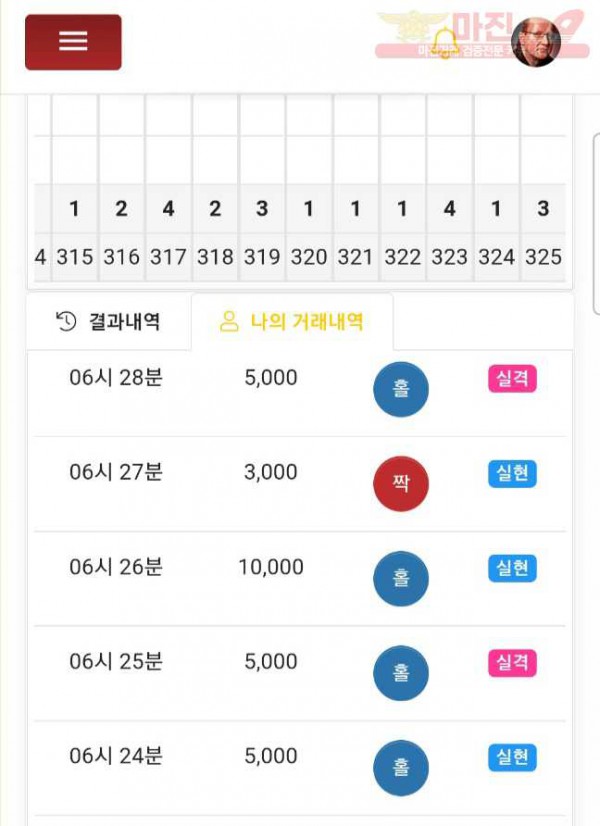 댄디점 인증