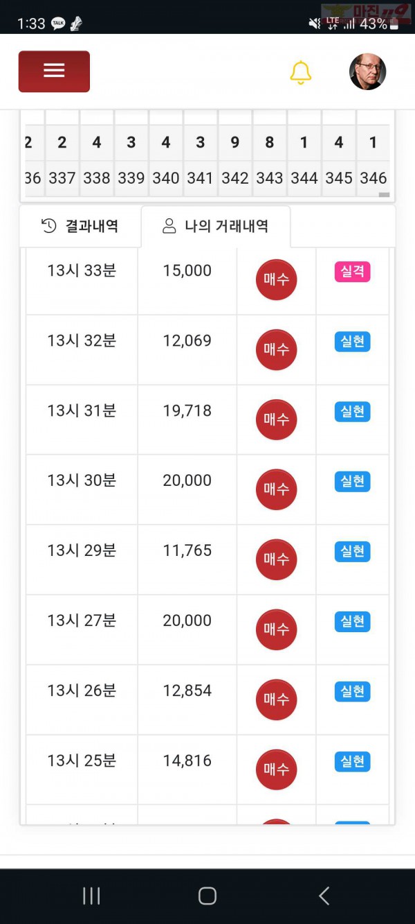 하이 국대점 수익인증
