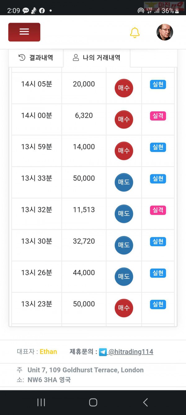 하이 국대점 수익인증