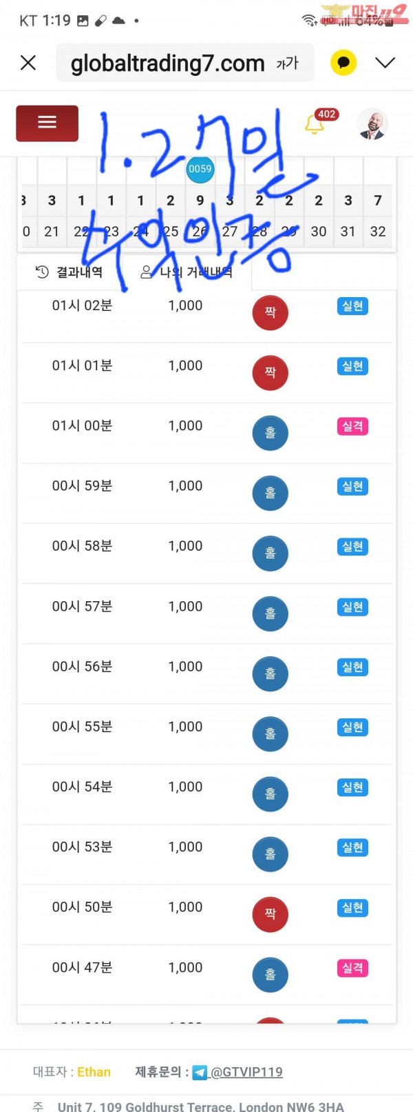 글로벌 제니스점