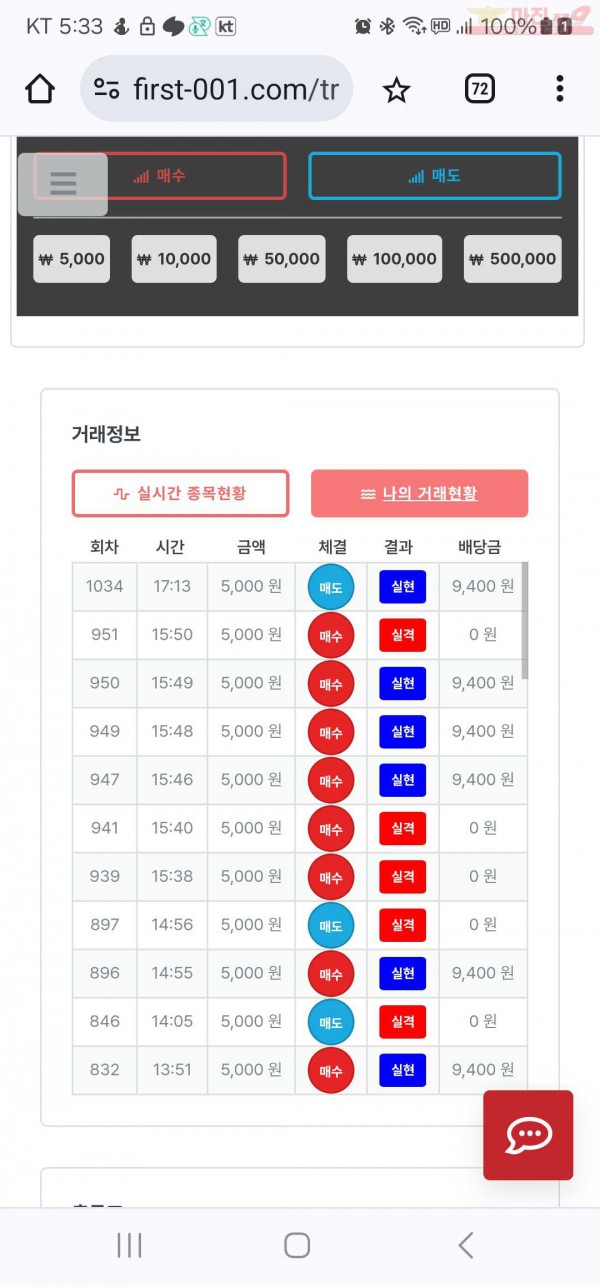 명가점 수익인증