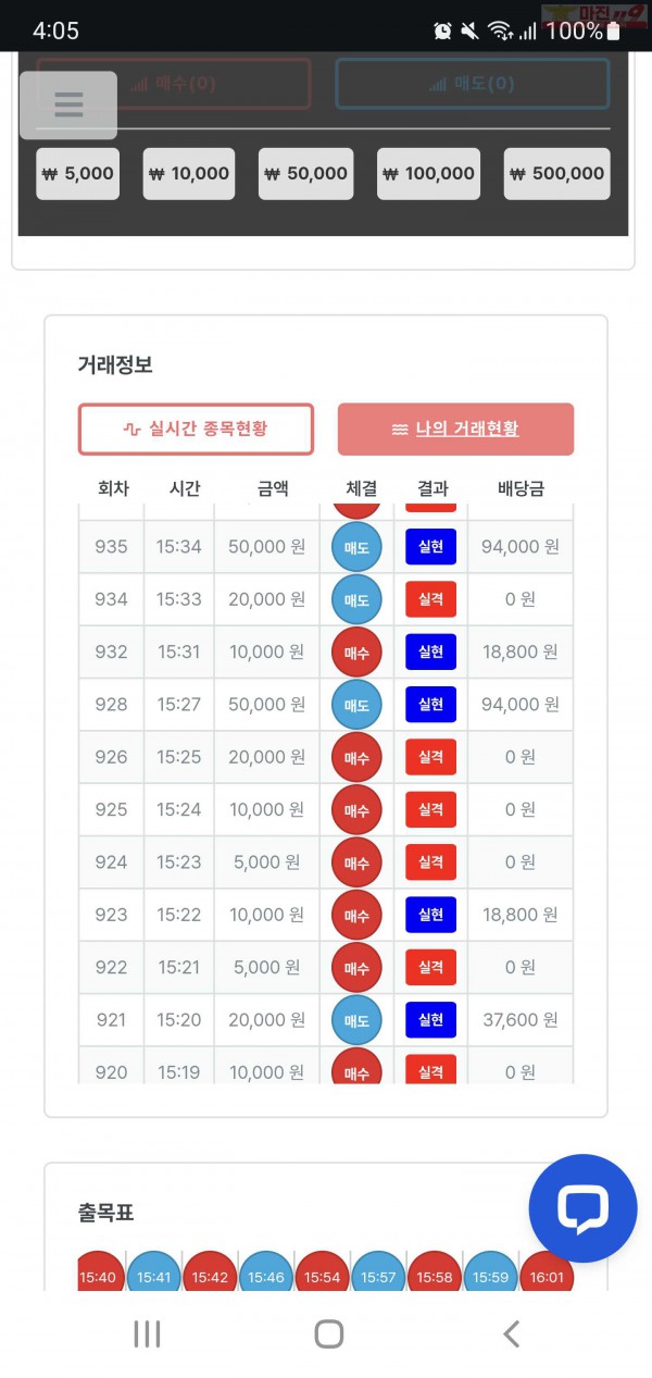 퍼스트 한국점 수익인증