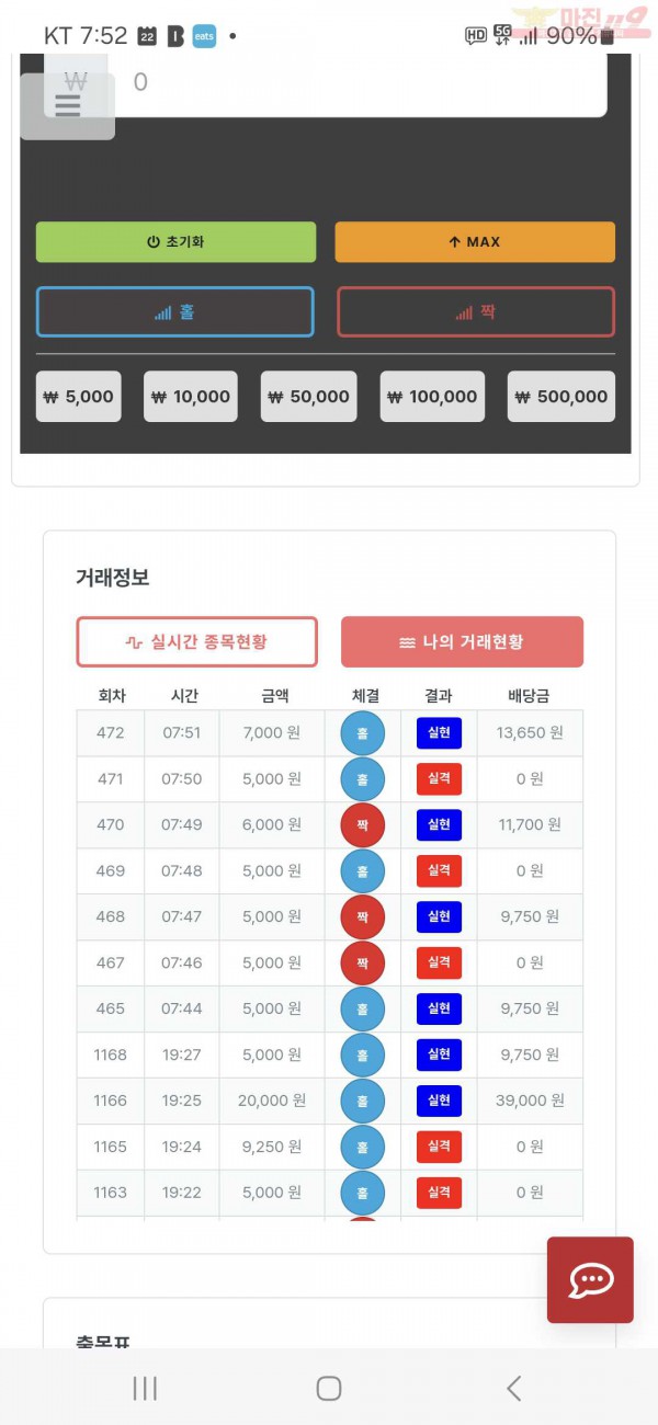 퀸즈점 수익인증