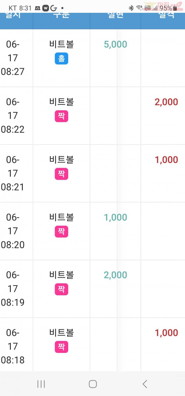 수익인증  페이백점