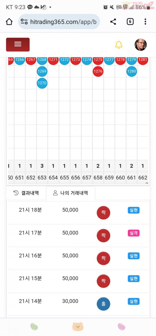 하이트레이딩777점히