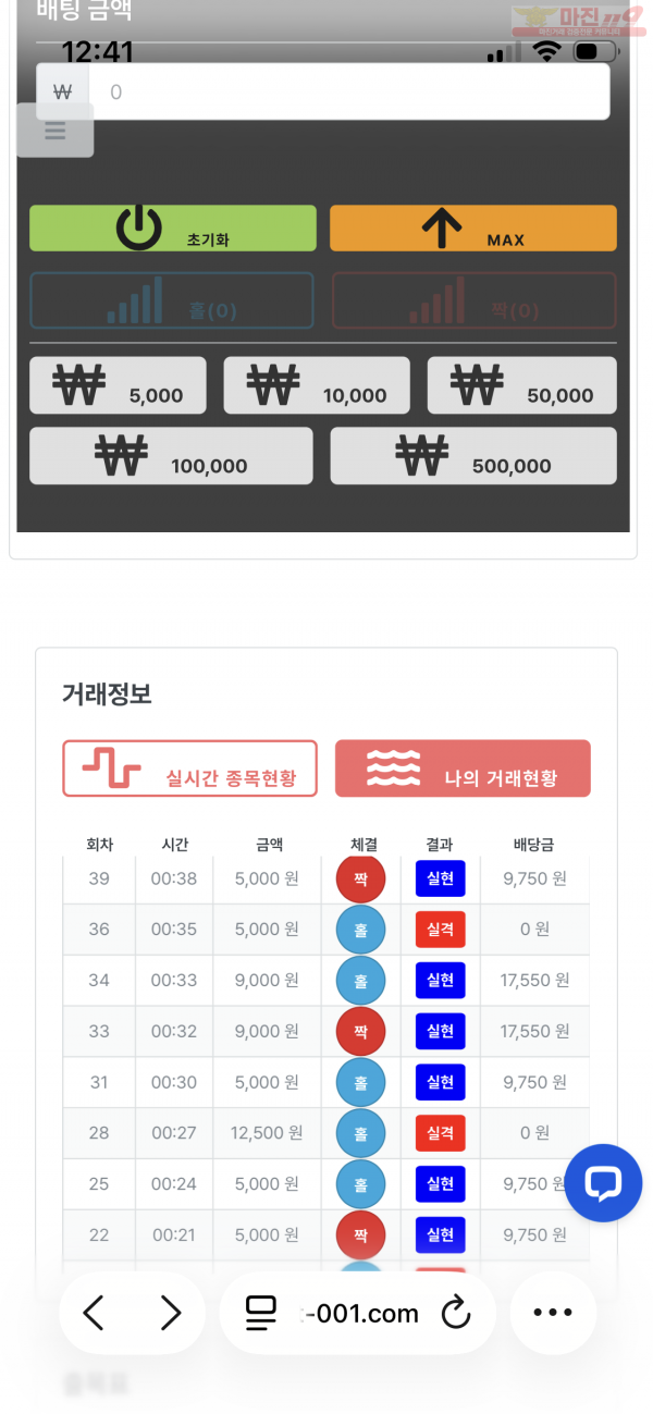 신뢰점 수익인증