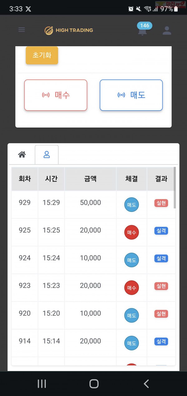 하이트레이딩 일등점 수익인증