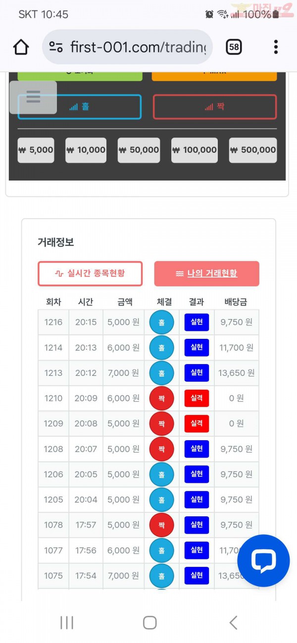 퍼스트 신뢰점 수익인증
