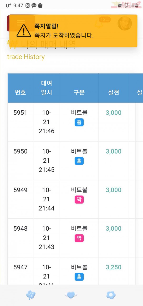 하이트레이딩 페이백점