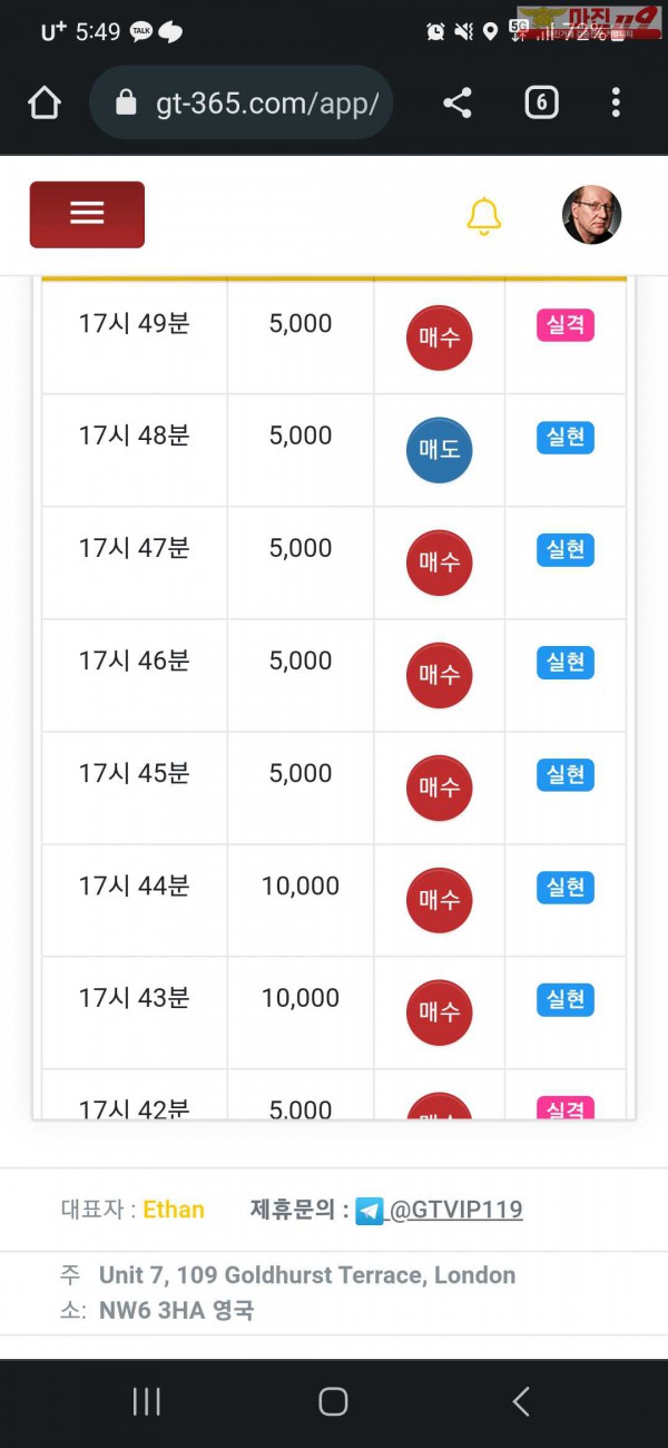 글로벌 777점 연승인증합니다