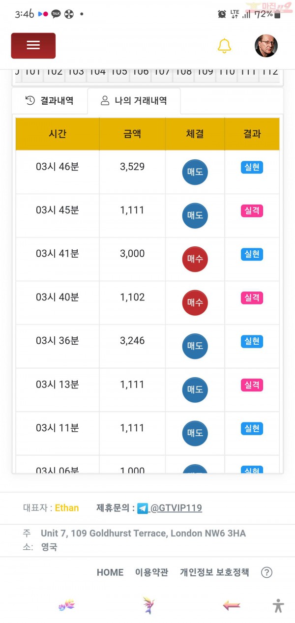 글로벌 일등점 수익인증
