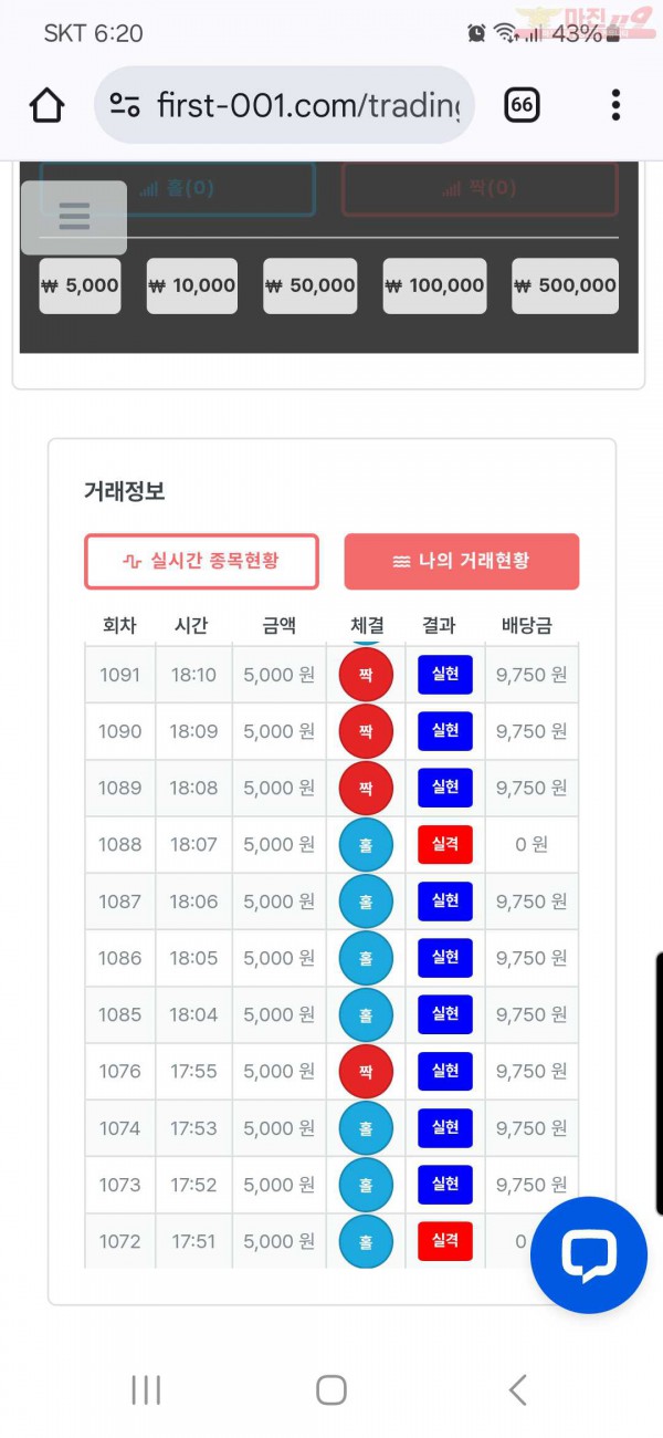 퍼스트 신뢰점 수익인증