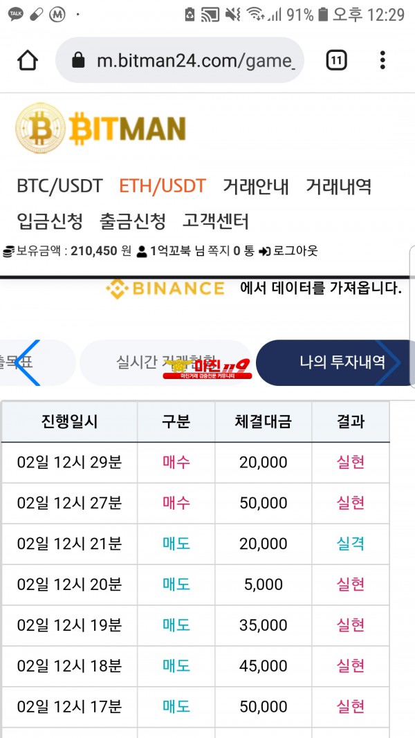 비트맨신뢰점오전수익인증