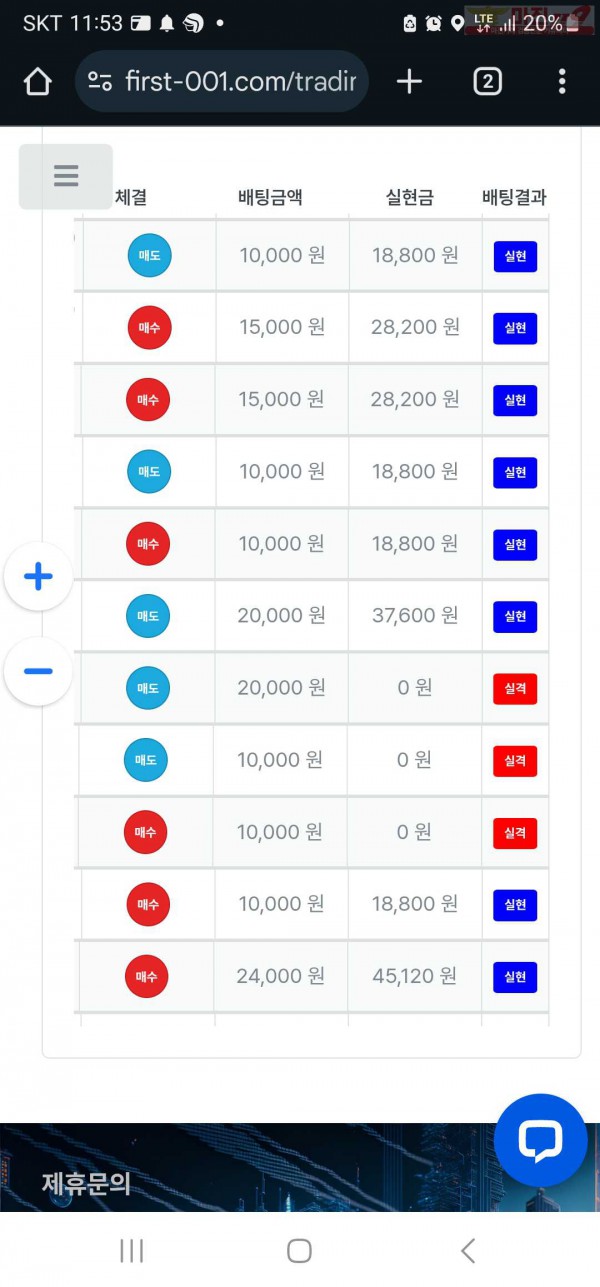 퍼스트 태명점 수익인증