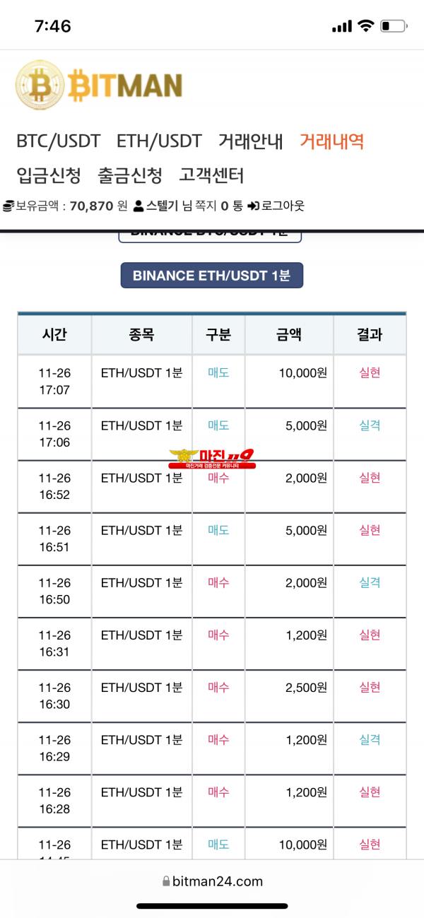 비트맨 직영점 수익인증