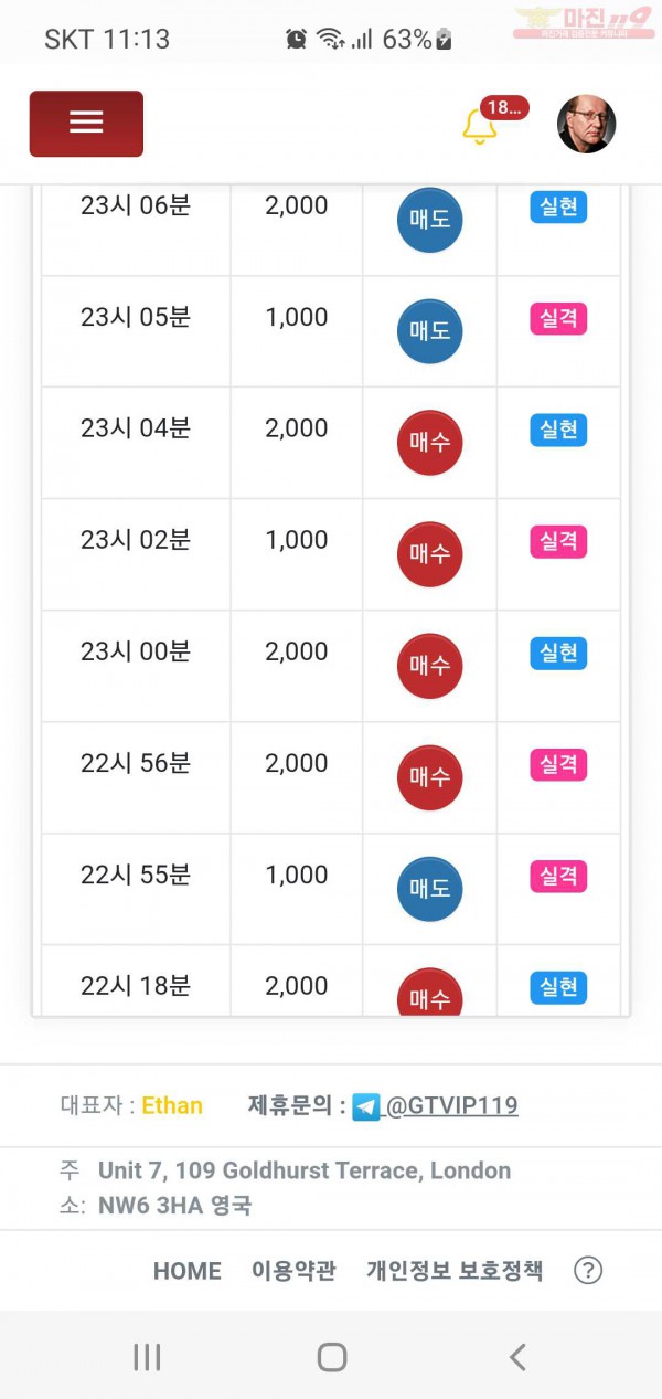 글로벌777점 수익인증합니다
