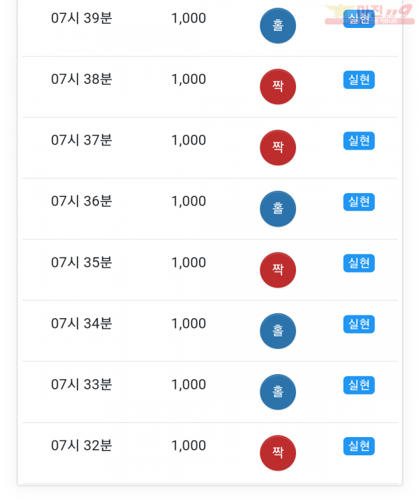 Gt꽃다발점 10연승수익인증