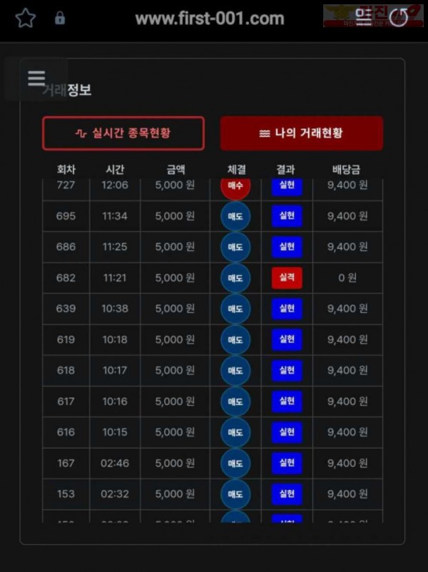 퍼스트 신뢰점 수익인증