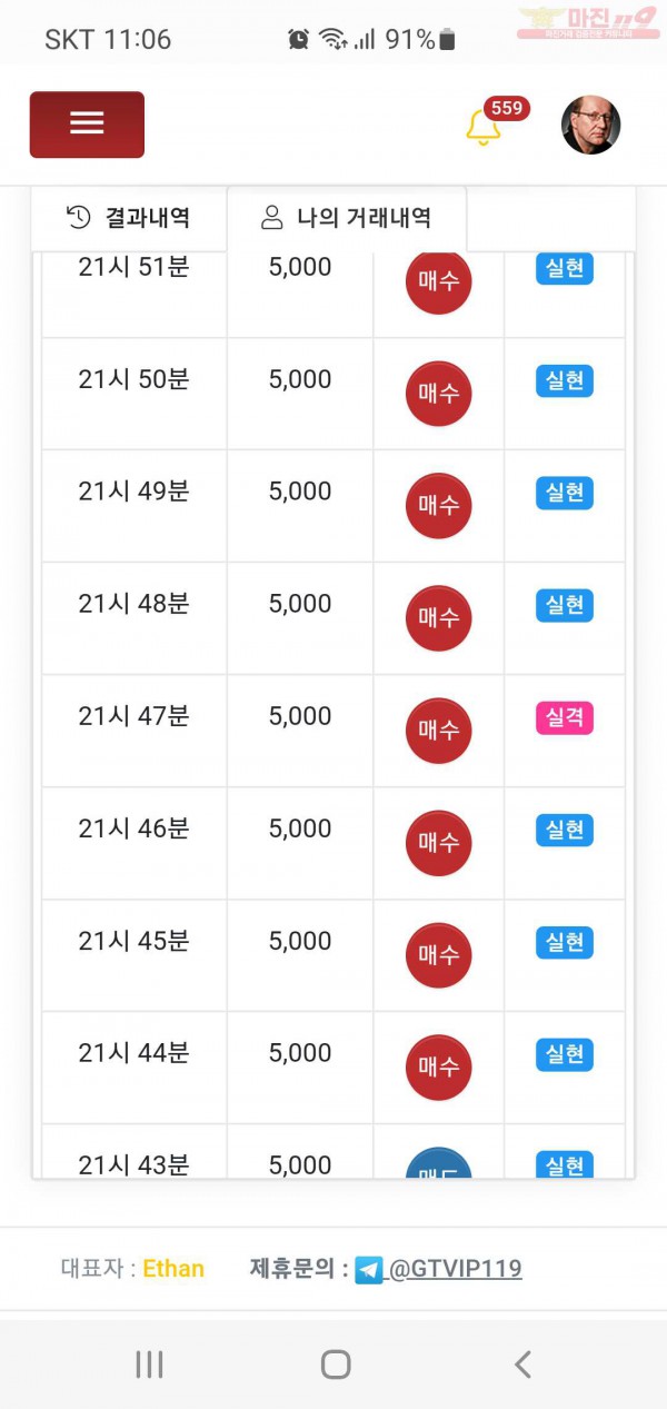 글로벌777점 수익인증합니다