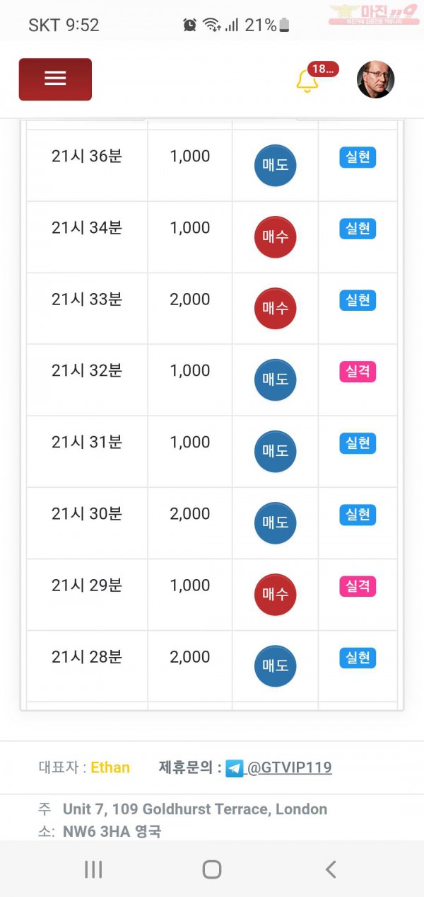 글로벌777점 수익인증합니다