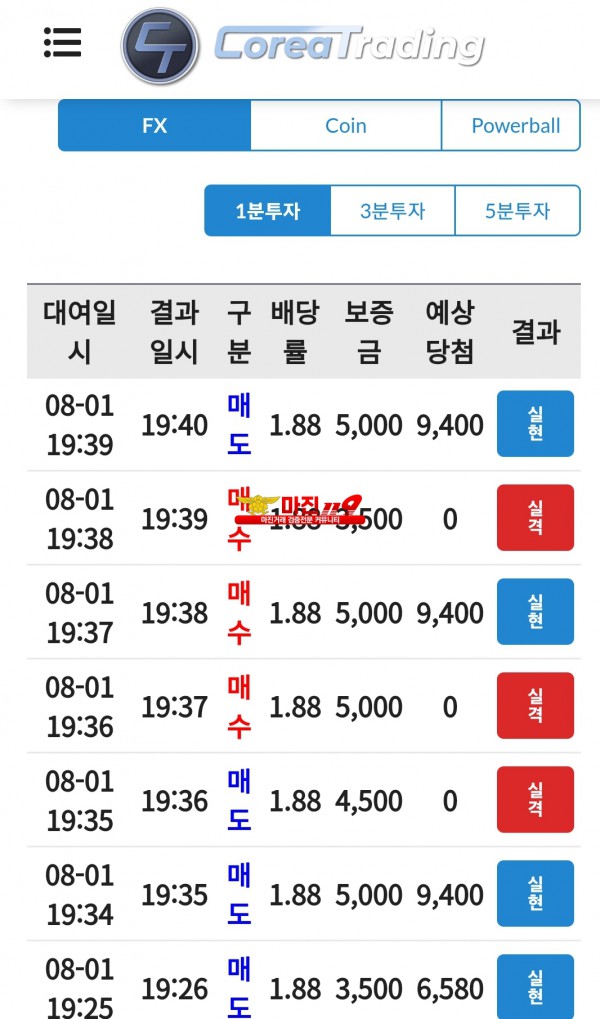 통일지사 수익인증