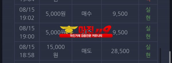 창성 실현점 수익인증