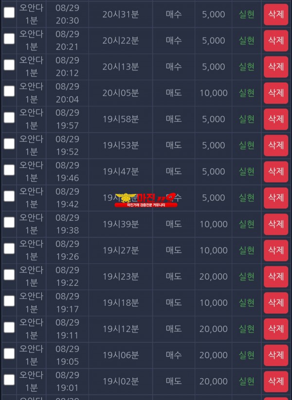 댄디점 최다연승 이벤트 참여합니다(15연승)