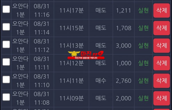 창성 777점 수익인증