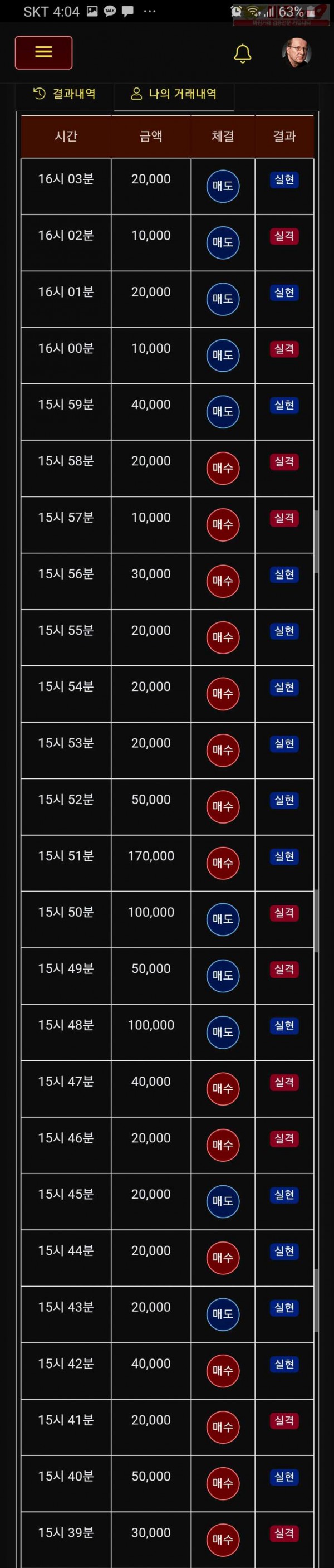 하이트레이딩 일등점 수익인증