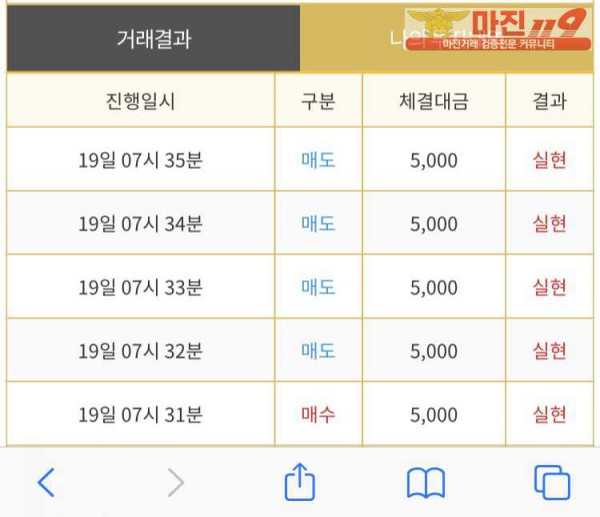 다이아몬드점 수익인증