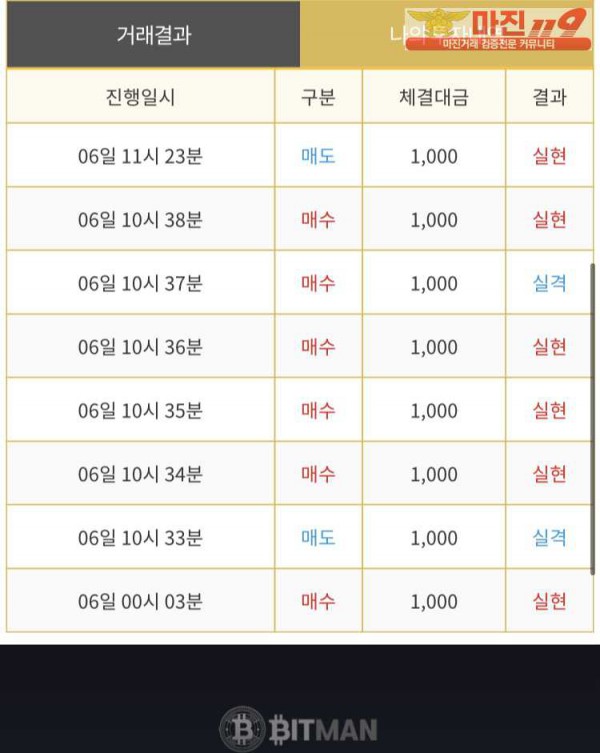 다이아몬드점 수익인증