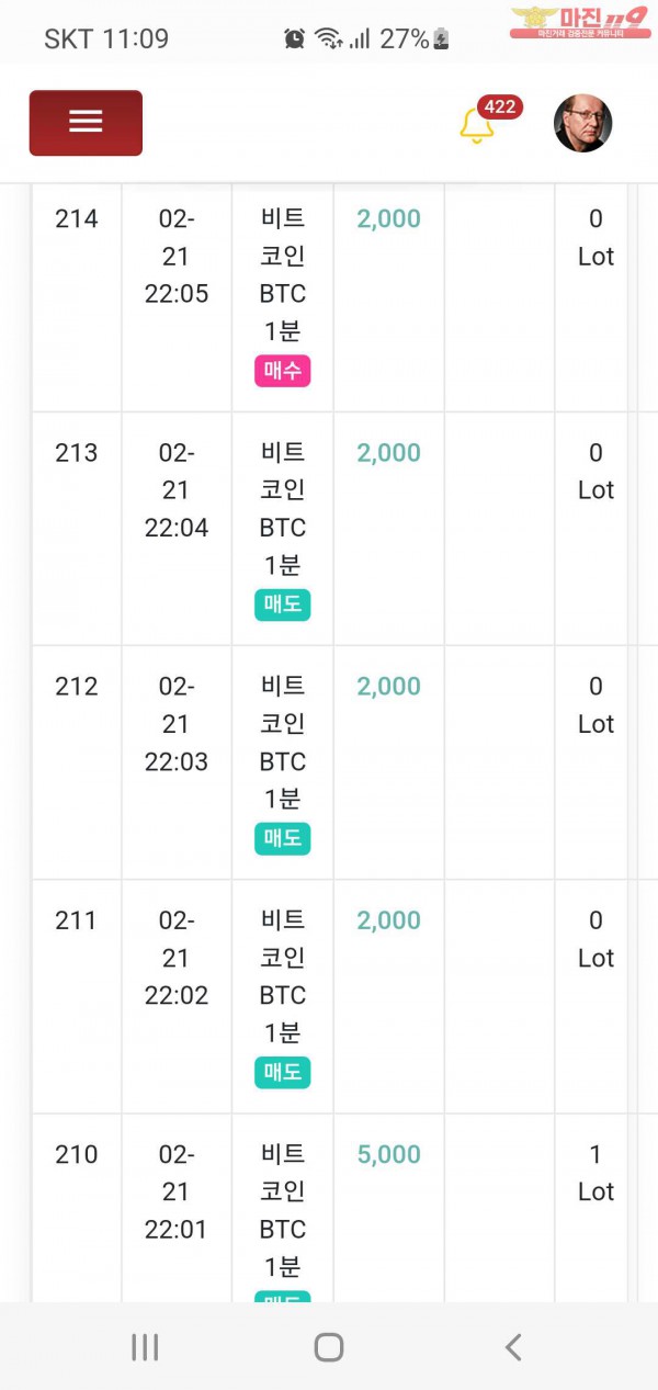 글로벌777점 수익인증합니다
