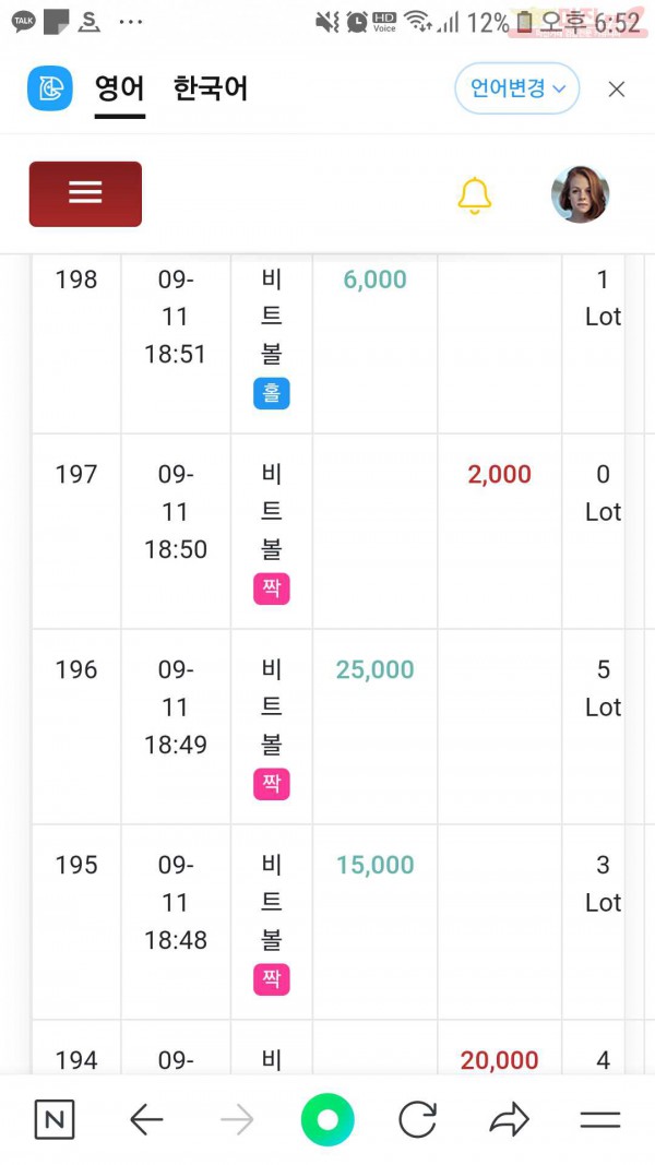 하이비너스수익인증