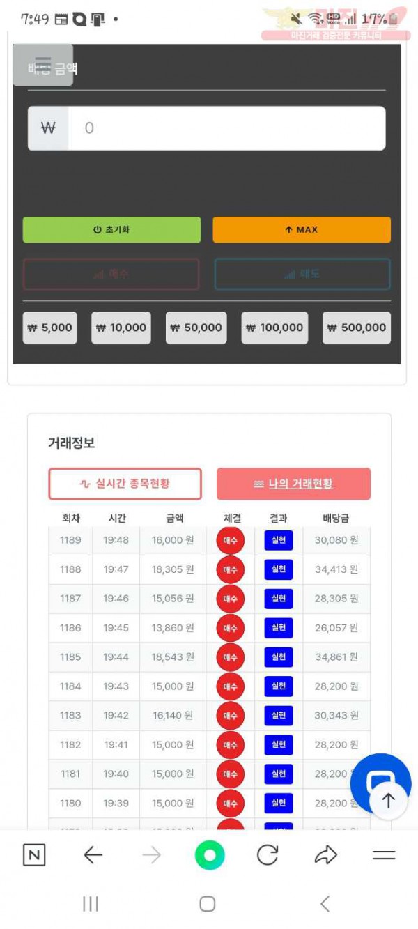 5월 연승왕 신뢰점 14연승 참여합니다