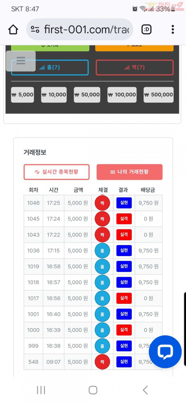 퍼스트 신뢰점 수익인증