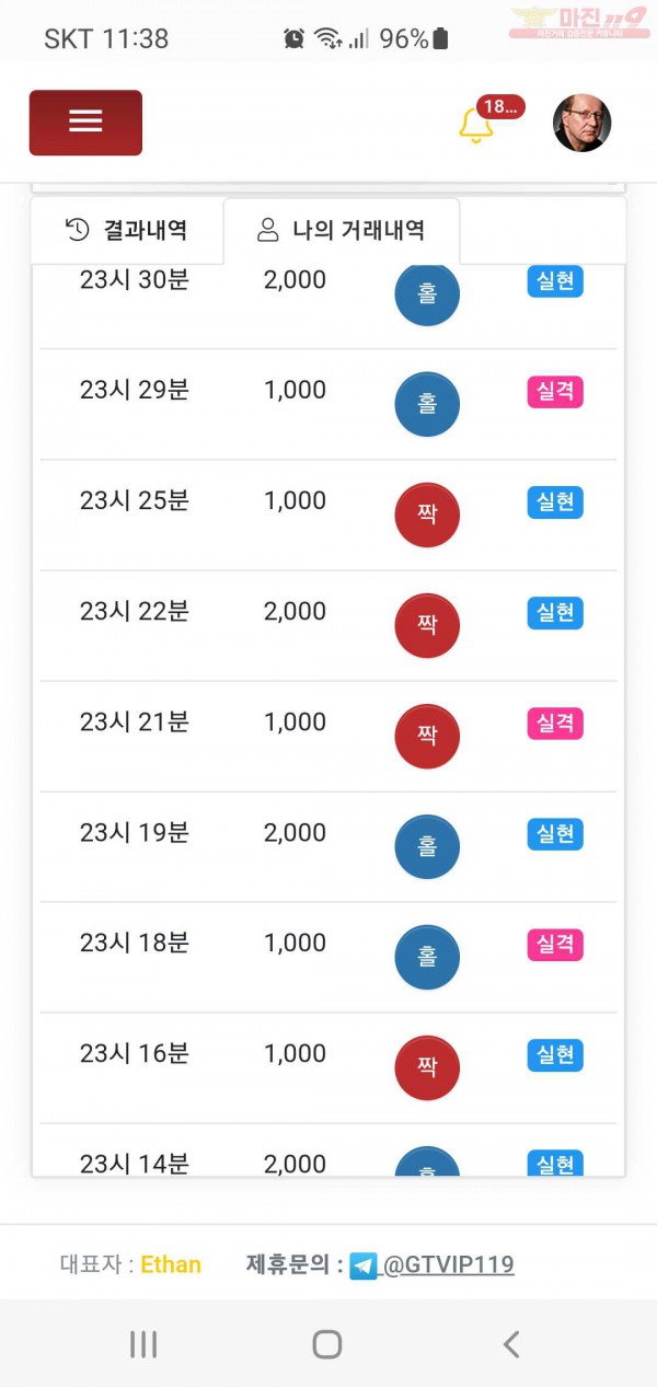 글로벌777점 수익인증합니다