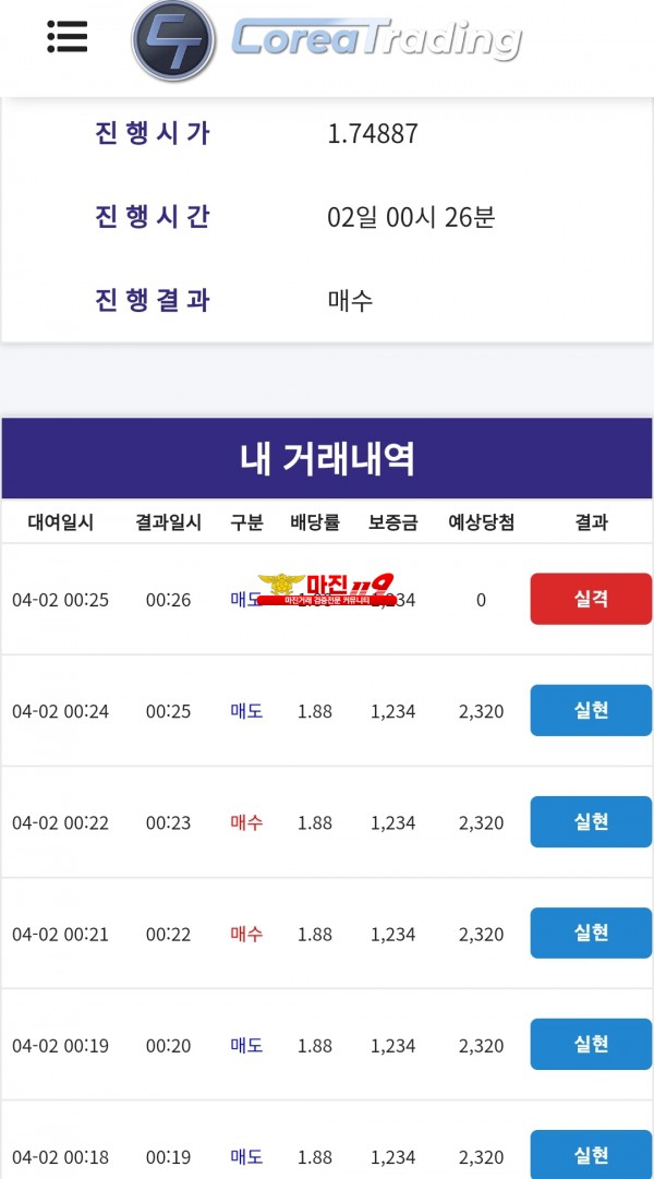 코리아신뢰점수익5언승에서힝