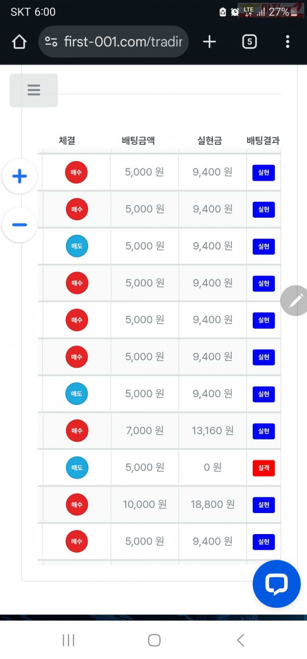 퍼스트 태명점 수익인증