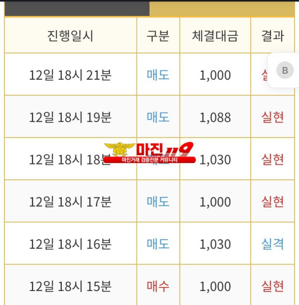 다이아몬드점 수익인증❤️