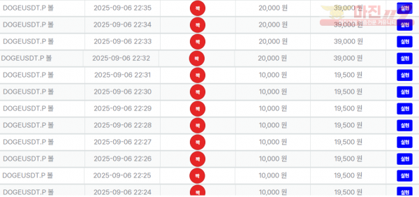 신뢰점 9월 연승왕 인증