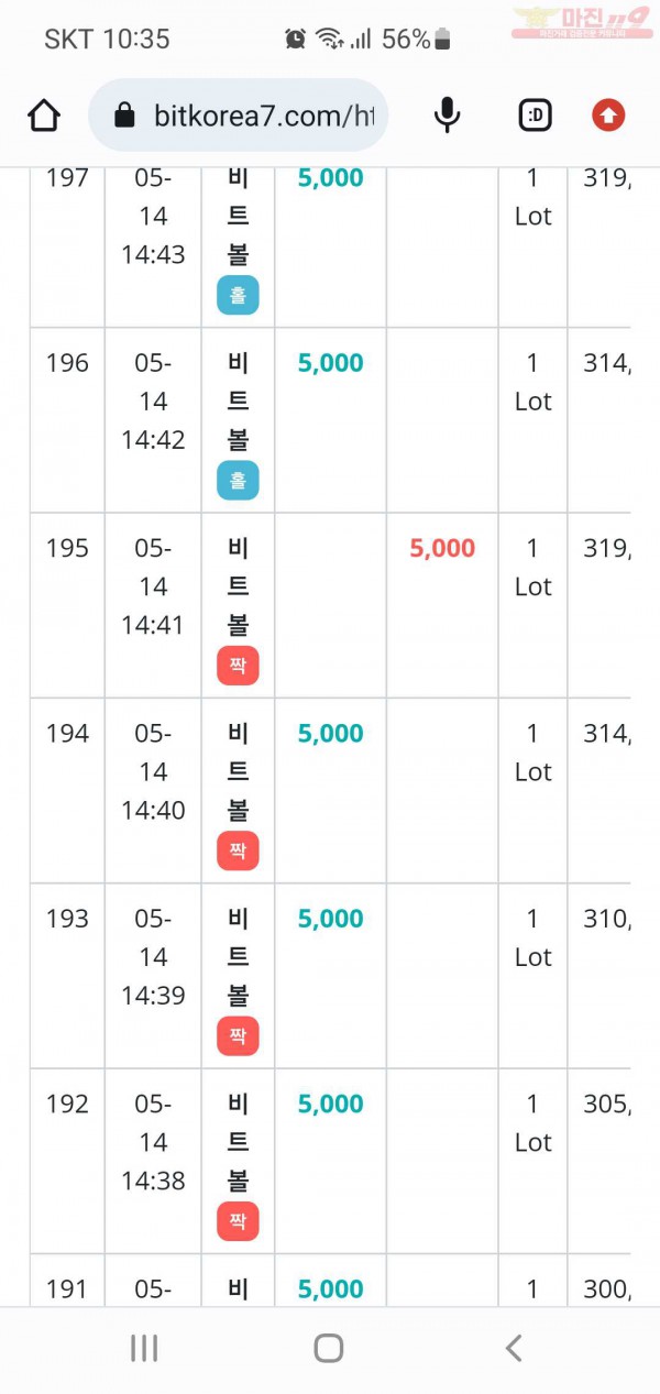 비트코리아 페이백점 수익인증