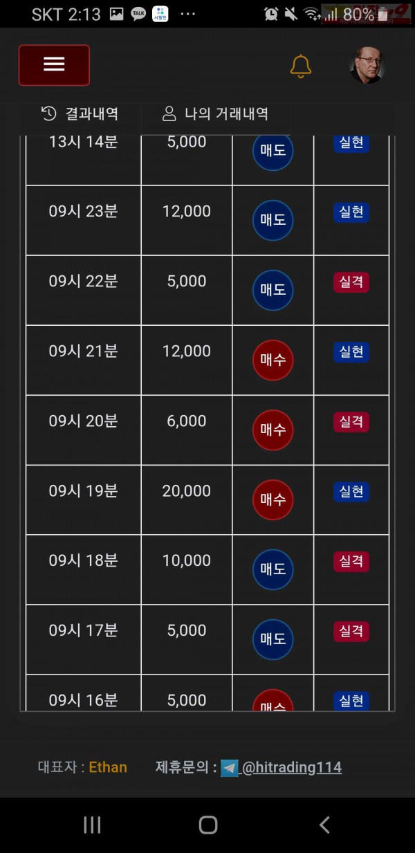 하이트레이딩 일등점 수익인증